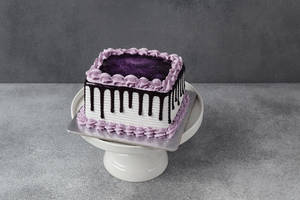 Mini Black Current Couple Cake  Eggless 250 Gms