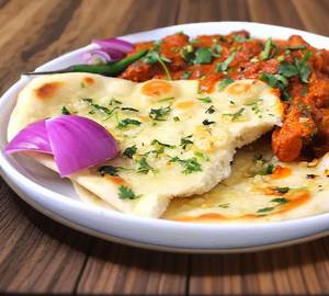 Garlic naan