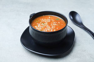 Veg Burnt Garlic Soup