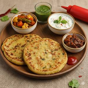 5 Stuffed Paratha Combo