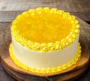 Eggless Pineapple Cake [Round] [500 Grams]
