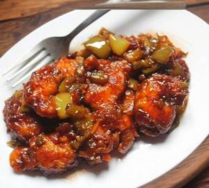 Prawn manchuriyan Gravy