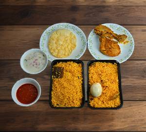 1 Kg 2 Piece Chicken Biriyani