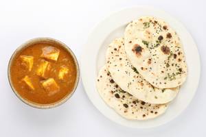 Paneer Sabzi And 2 Butter Naan