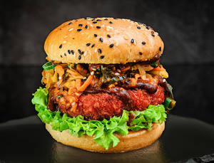 Korean Veggie Burger