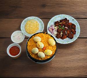 Family Bucket Chicken 65 Biryani [Serve 5-7 People]