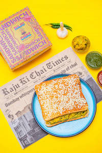 Cheese Vada Masala Sandwich