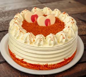 Eggless Red Velvet Cake Round [500 Grams]