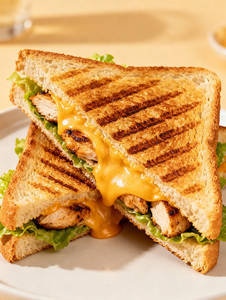 Cheesy Grilled Chicken Sandwich