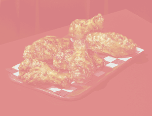 Baked Royal Spice Chicken Wings 6pc