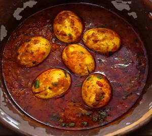 Egg curry masala