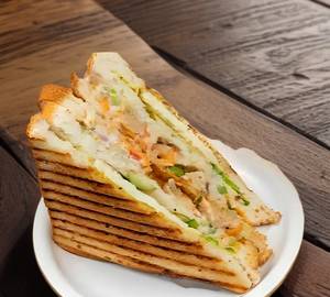 Paneer Club Grilled Sandwich
