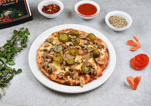 Mushroom Alpine Pizza