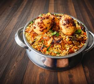 Egg biryani