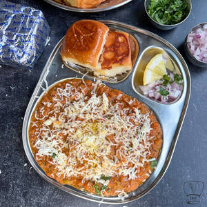 Cheese Pav Bhaji