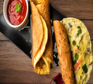 Egg chapati set