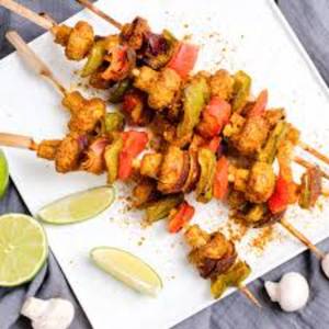 Mushroom Garlic Tikka