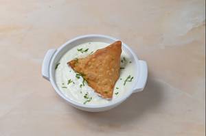 Dahi Samosas.
