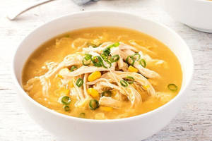 Sweet Corn Chicken Soup