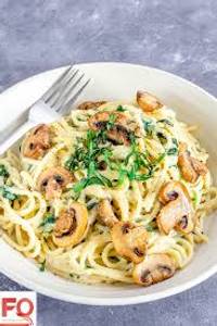 Pasta In White Sauce Spaghetti