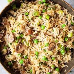 Mushroom Fried Rice