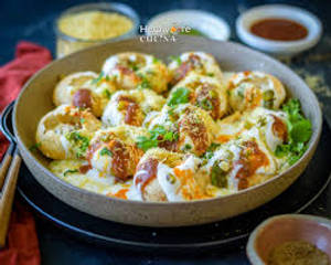 Dahi Potato Sev Puri