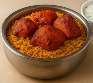 Chicken Tikka Biryani (4 Pcs)