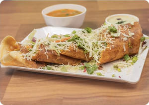 Schezwan Cheese Masala Dosa