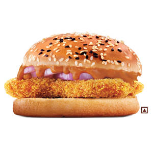 Chicken Makhani Burst Burger.