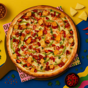 Tropical Chicken Pineapple Pizza 