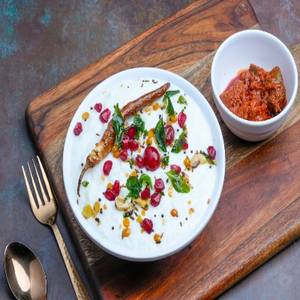 Curd Rice With Pickle [500 Ml]
