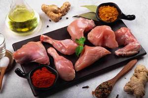 Chicken leg biryani cut - skinless