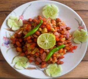 Peanut chaat