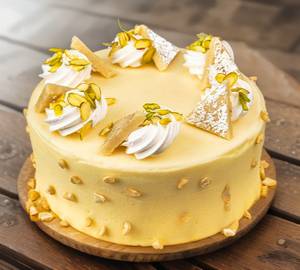 Eggless Kaju Katali Special Round Cake [500 Grams]