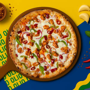 Peri Peri Chicken Pizza