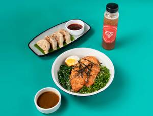 Chicken Katsu Curry Don + Gyoza + Drink
