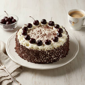 Eggless Black Forest Cake 1/2kg