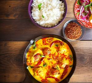 Kadi Pakoda Rice