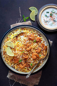 Prawns Biryani