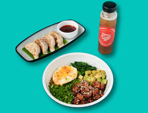 Teriyaki Chicken Don + Gyoza + Drink