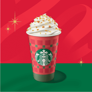 Iced Toffee Nut Crunch Latte