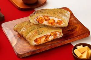 Paneer Tikka Garlic Bread