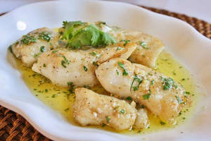 Fish In Butter Garlic Sauce