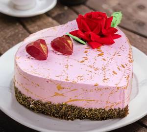 Eggless Rose & Princess Vanilla Cake[500Gms]