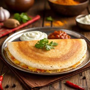 Mini egg dosa