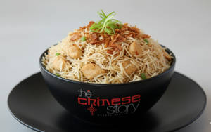 Chicken Burnt Garlic Fried Rice