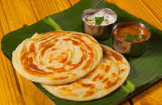 2 plain parotta