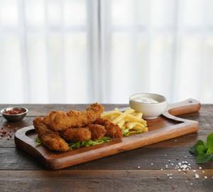 FISH FINGERS WITH FRIES 