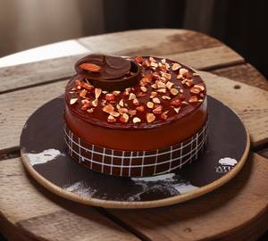 Egless Almond Chocolate Truffle Cake (1/2 Kg)