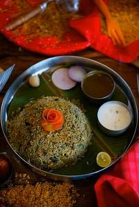 Kothimeera Paneer Biryani